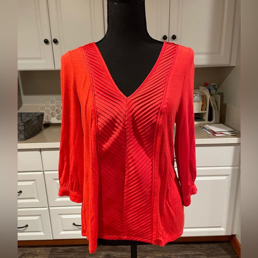SWEET GREY red blouse